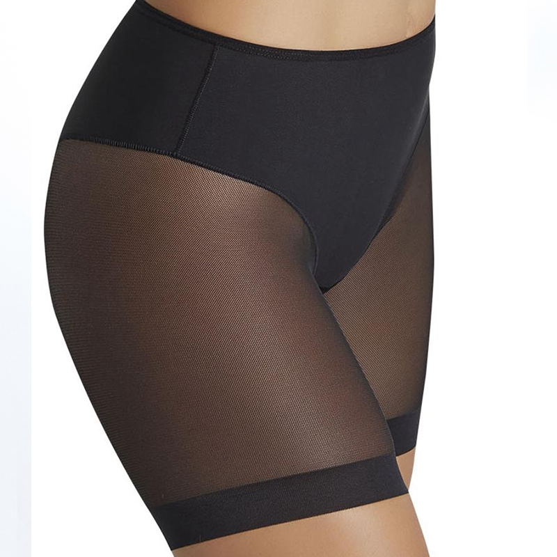 Sheer anti chafing shorts in small